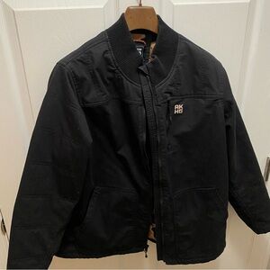 Alaskan Hard Gear Duluth Trading Company Camo Lined Jacket Black Size 1x
